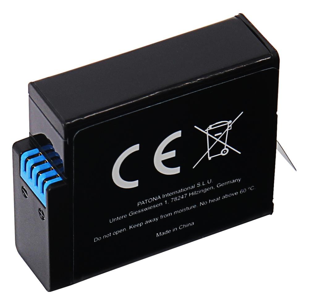 PATONA Premium Akku für GoPro Hero 9 Hero 10 Hero 11 Hero 12 AHDBT901 ADBAT001 ADDBD-211 PATONA Premium Akku für GoPro Hero 9 Hero 10 Hero 11 Hero 12 AHDBT901 ADBAT001 ADDBD-211