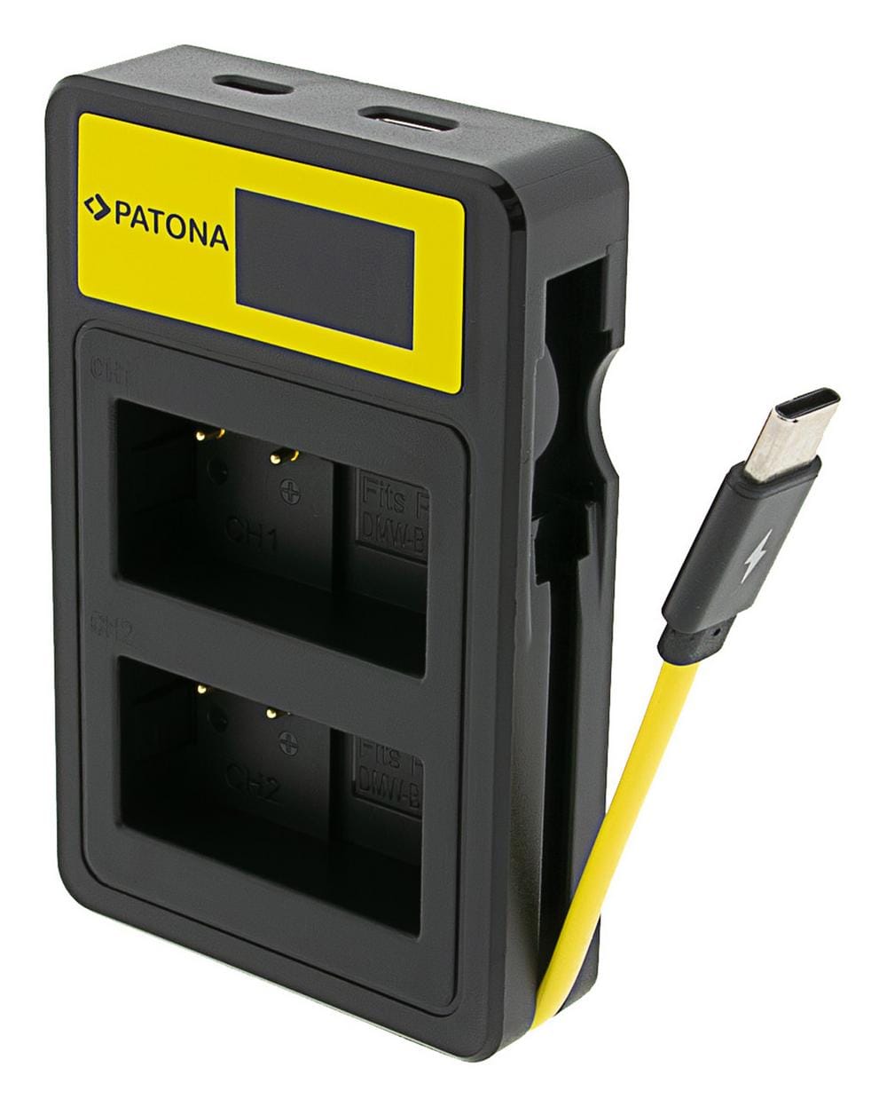 PATONA Smart Dual LCD USB Ladegerät für Panasonic DMW-BLC12PP V-Lux 4 Panasonic DMW-BLC12PP PATONA Smart Dual LCD USB Ladegerät für Panasonic DMW-BLC12PP V-Lux 4 Panasonic DMW-BLC12PP