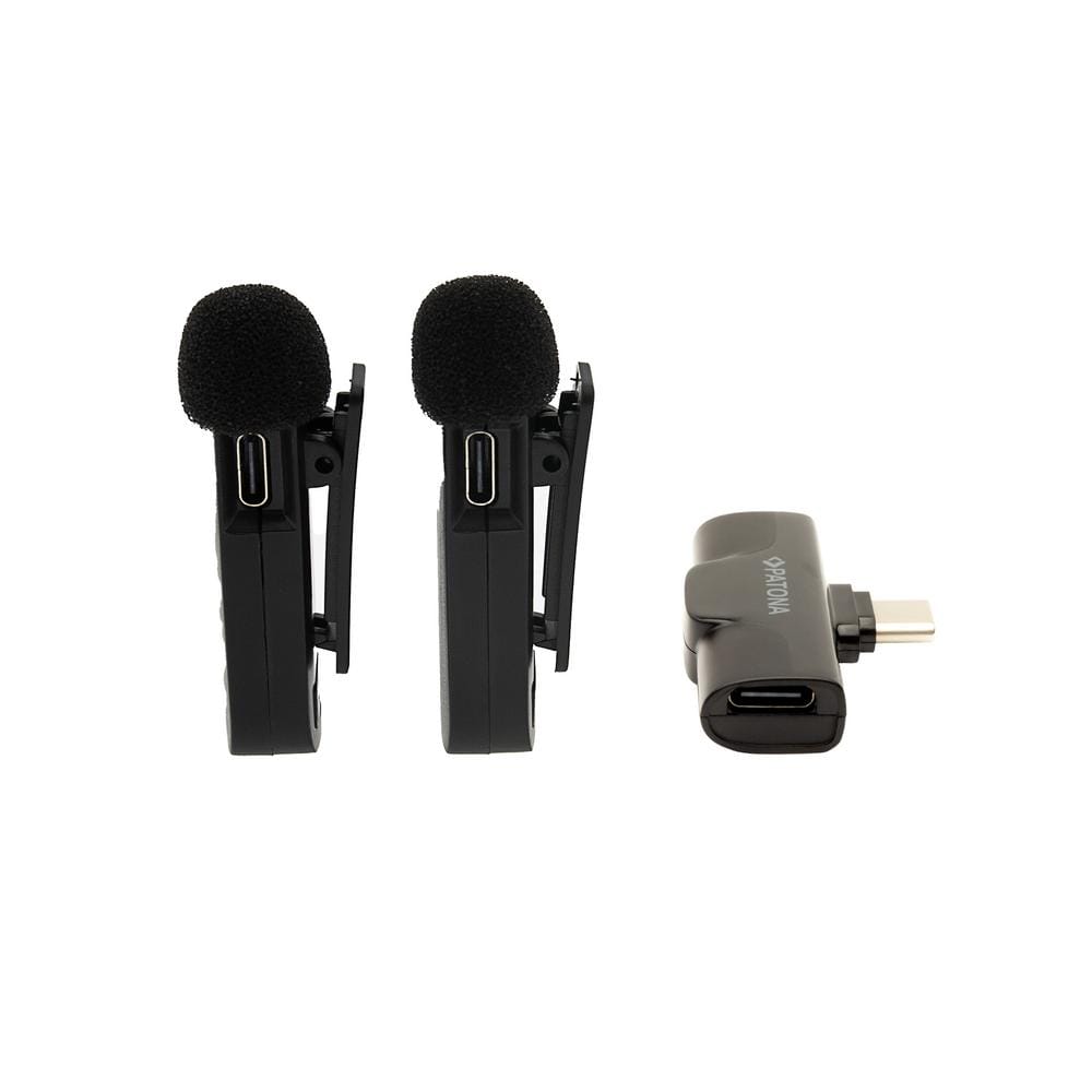 PATONA Premium Ansteck Lavalier Mikrofon für Smartphones mit USB-C PATONA Premium Ansteck Lavalier Mikrofon für Smartphones mit USB-C