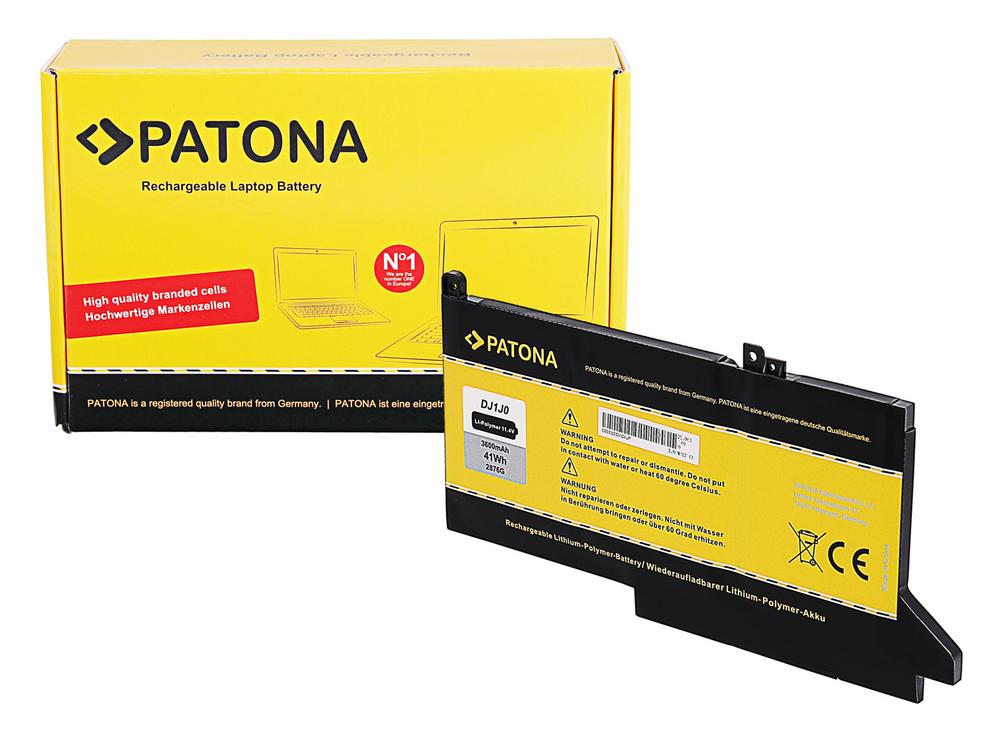 PATONA Akku für Dell Latitude 12 E7000 12 E7280 12 E7480 E7290 E7380 E7390 E7490 DJ1J0 451-BBZL PGFX4