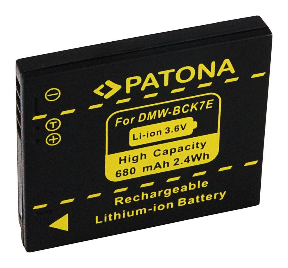 PATONA Akku für Panasonic DMC-FH2 FH5 FH7 FH25 DMW-BCK7E PATONA Akku für Panasonic DMC-FH2 FH5 FH7 FH25 DMW-BCK7E