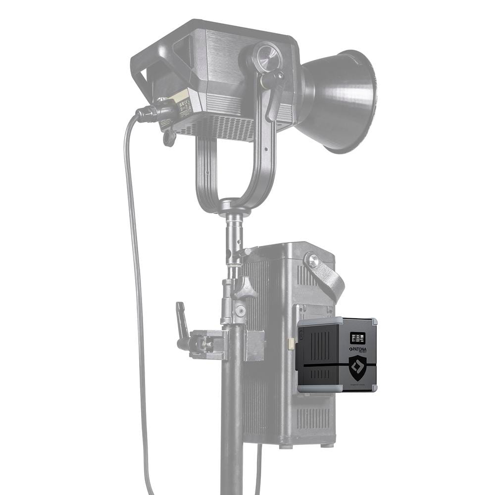 PATONA PROTECT Gold Mount Akku G200 PD100 198 Wh für DSLR‑Kameras, Camcorder, Laptop, Smartphone, LED‑Licht