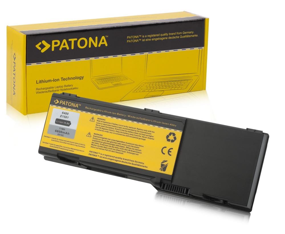 PATONA Akku für Dell Inspiron 6400 E1501 Latitude 131L 6600mAh PATONA Akku für Dell Inspiron 6400 E1501 Latitude 131L 6600mAh