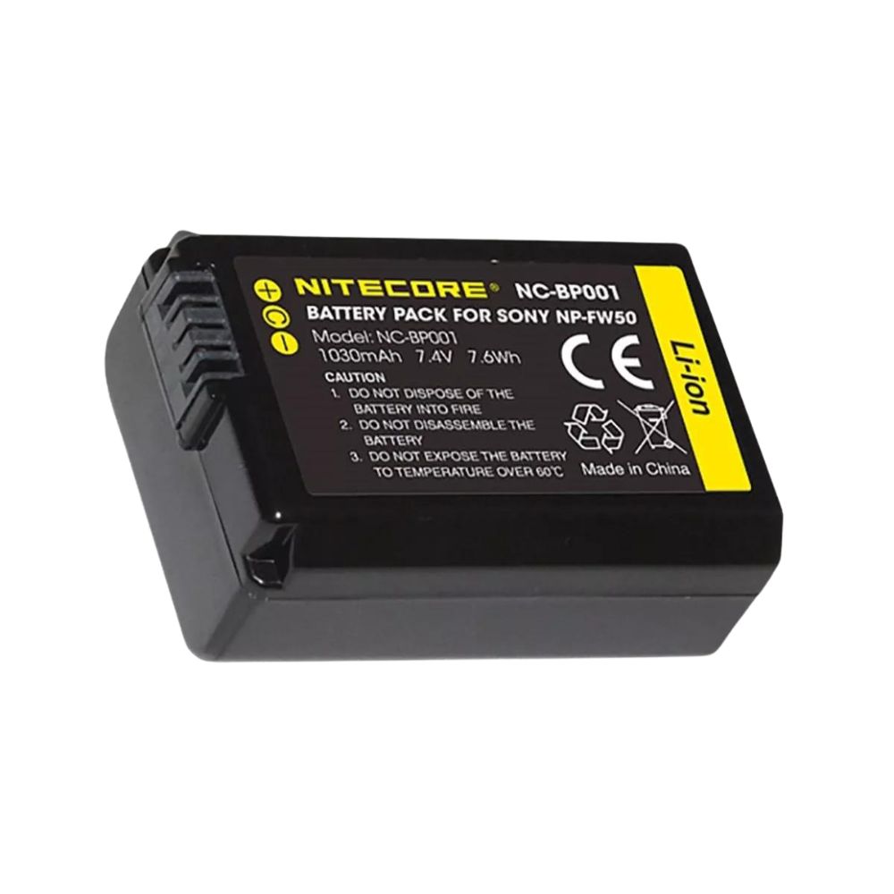 Nitecore Akku für Sony NCFW50 1030mAh 7.4V 7.6Wh Nitecore Akku für Sony NCFW50 1030mAh 7.4V 7.6Wh