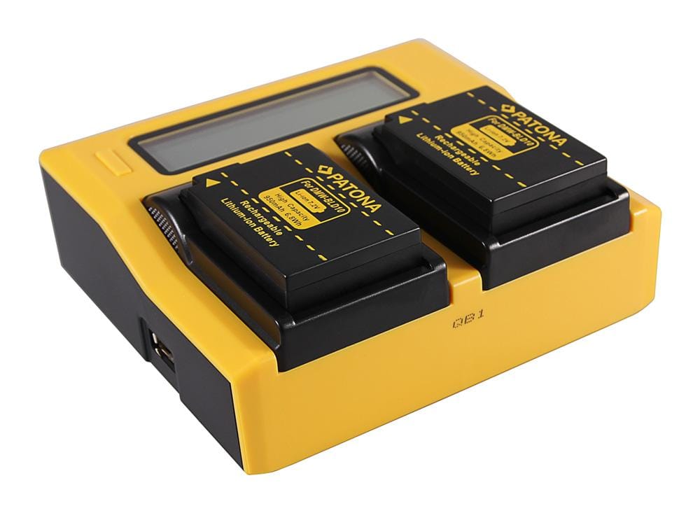 PATONA Dual LCD USB Ladegerät für Canon BLD10E PATONA Dual LCD USB Ladegerät für Canon BLD10E