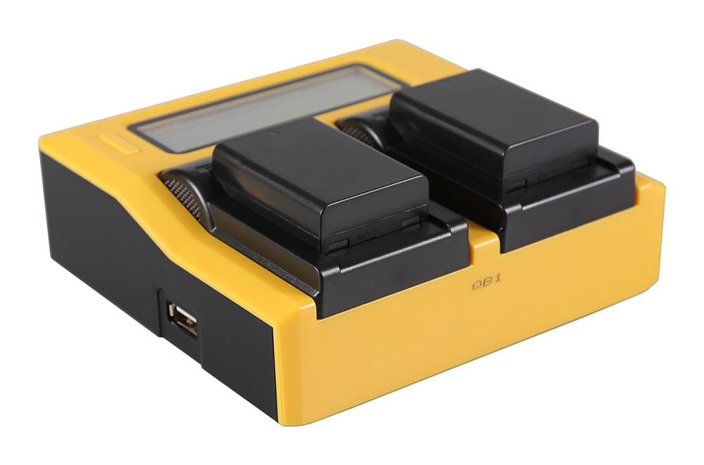 PATONA Dual LCD USB Ladegerät für Samsung BP1030 BP-1030 BP1130