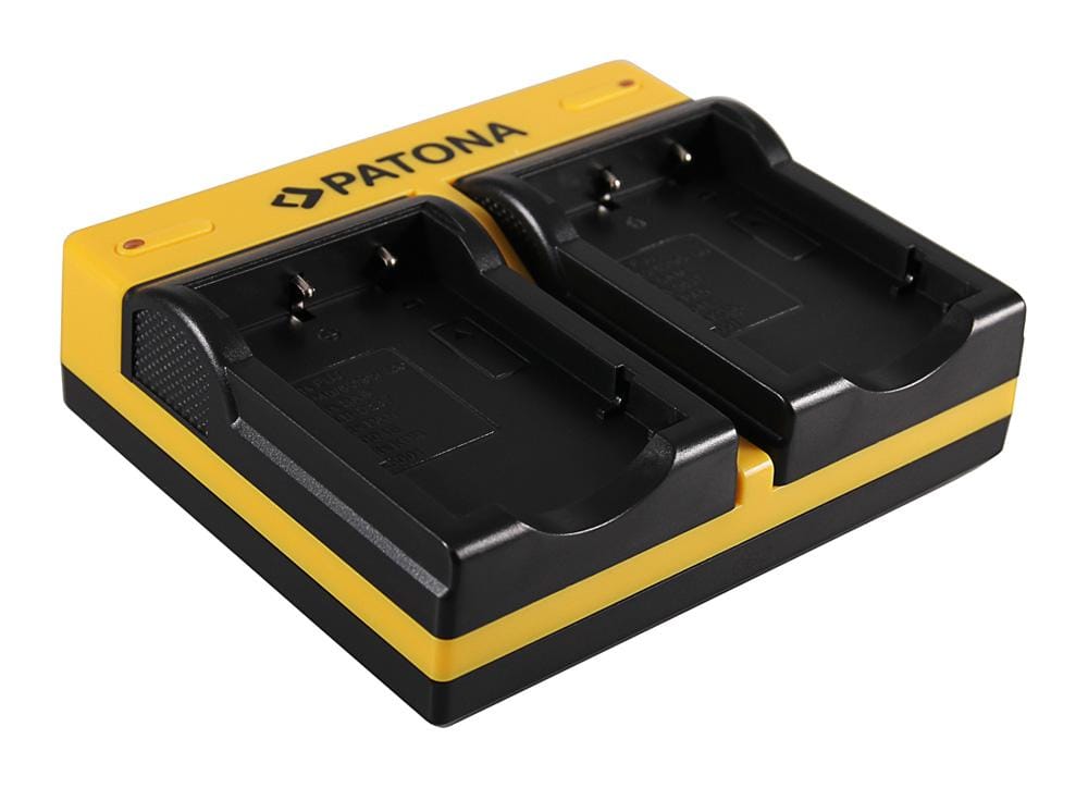 PATONA Dual Ladegerät für Fujifilm Fuji NP-40 Finepix F30 F-30 F31 F-31 F31fd F-31fd F402 inkl. Micro-USB Kabel