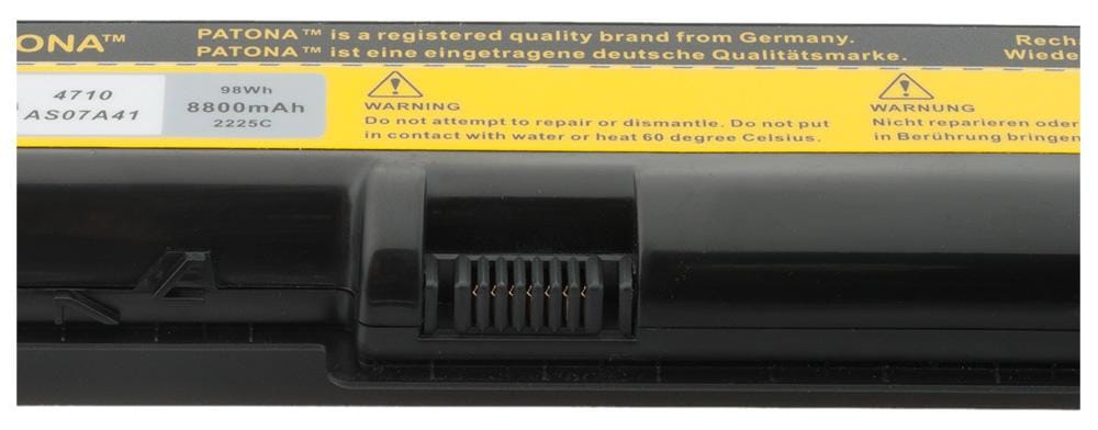 PATONA Akku für Acer AS07A31 AS07A32 AS07A41 AS07A42 AS07A51 AS07A52 AS07A71 PATONA Akku für Acer AS07A31 AS07A32 AS07A41 AS07A42 AS07A51 AS07A52 AS07A71