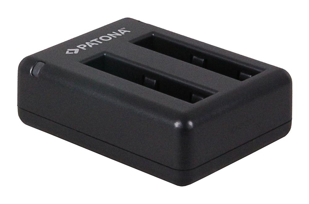 PATONA Dual Schnell-Ladegerät für Xiaomi Yi Xiaoyi YDXJO1XY inkl. Micro-USB Kabel