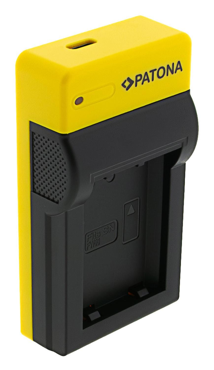 PATONA Slim USB Ladegerät mit USB-C Input für Sony NP-FW50 Akkus NEX 3 NEX 3C NEX 5 NEX 5A RX1R III DSC-RX PATONA Slim USB Ladegerät mit USB-C Input für Sony NP-FW50 Akkus NEX 3 NEX 3C NEX 5 NEX 5A RX1R III DSC-RX