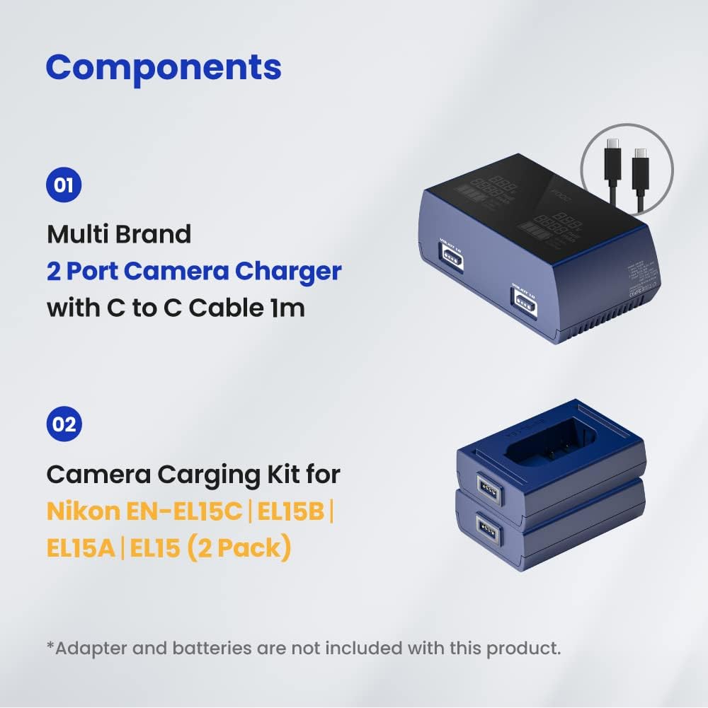 Bronine 2 Port Basis Ladegerät Bronine 2 Port Basis Ladegerät