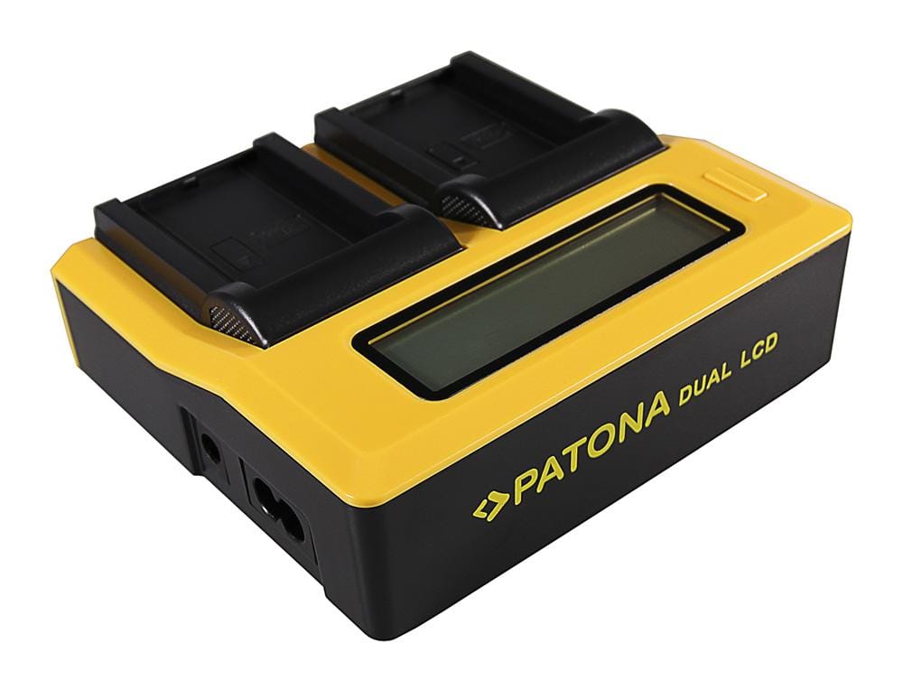 PATONA Dual LCD USB Ladegerät für Contour GPS Contour CT-3650 HD 1080P