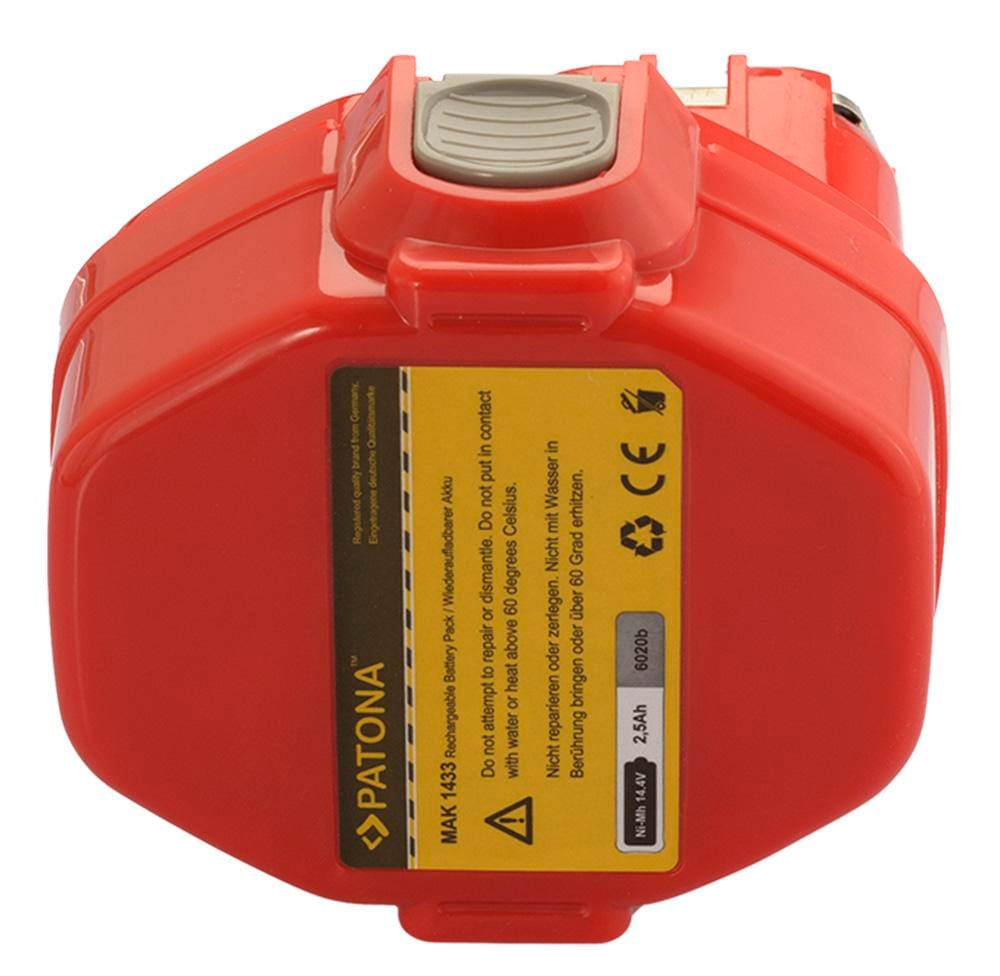 PATONA Akku für Werkzeuge von Makita 14,4 V 2500 mAh Ni-MH PATONA Akku für Werkzeuge von Makita 14,4 V 2500 mAh Ni-MH