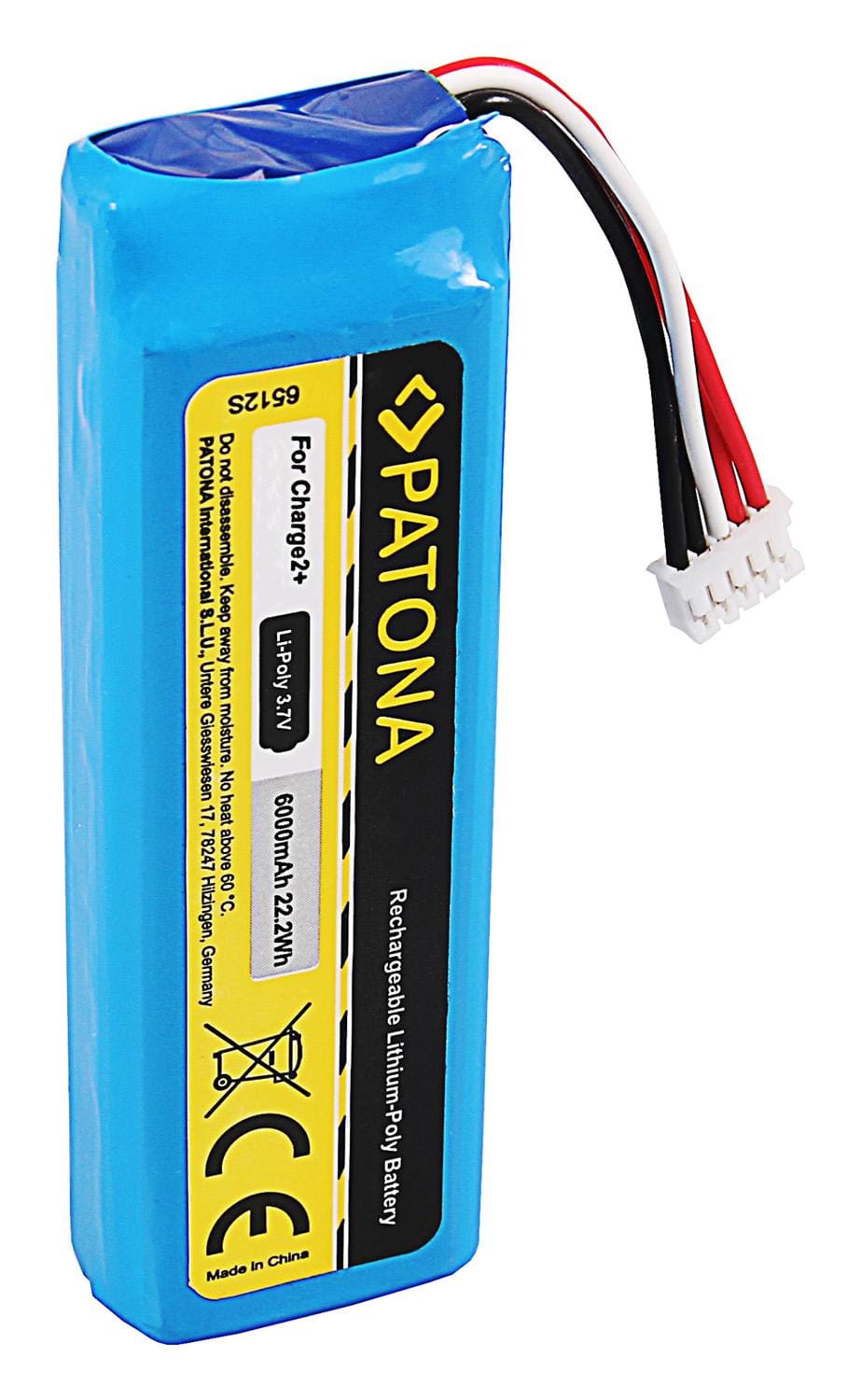 PATONA Akku für JBL Charge 2 Plus MLP912995-2P PATONA Akku für JBL Charge 2 Plus MLP912995-2P