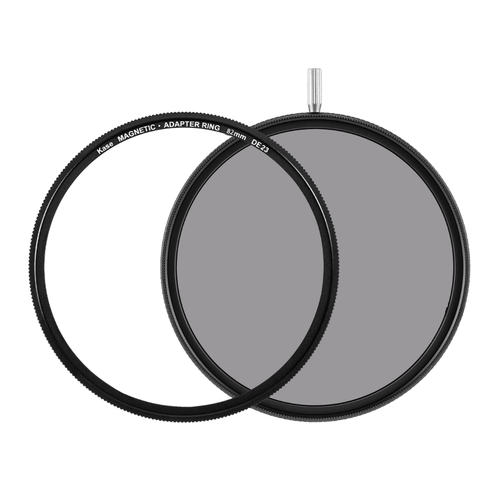 KW Revolution Magnetischer Variabler ND 1.5-5 Stops mit Polfilter kombiniert KW Revolution Magnetischer Variabler ND 1.5-5 Stops mit Polfilter kombiniert