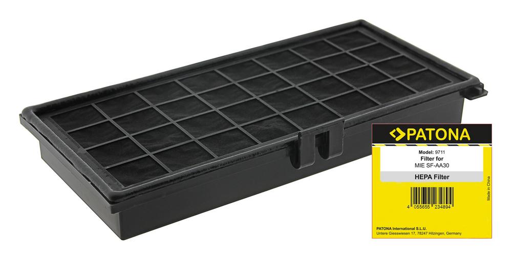 PATONA Hepa Filtersystem mit Aktivkohle für Miele SF-AA30 Complete C1 Classic C1 09616080