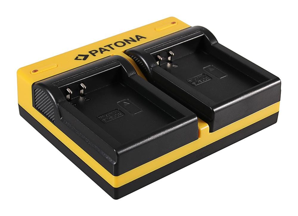 PATONA Dual Ladegerät für Nikon EN-EL23 Coolpix p600 inkl. Micro-USB Kabel PATONA Dual Ladegerät für Nikon EN-EL23 Coolpix p600 inkl. Micro-USB Kabel