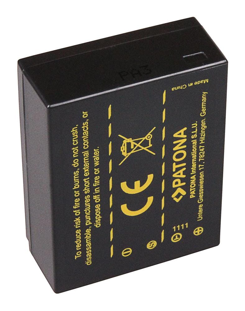 PATONA Akku für Fuji NP-W126 HS33 EXR Fujifilm Finepix Pro 1 HS30 EXR