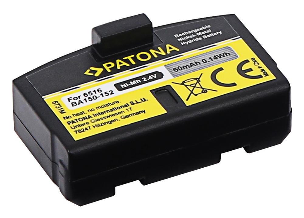 PATONA Akku für Sennheiser BA150 BA151 BA152 65161