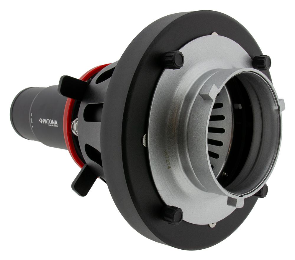 PATONA Premium Professioneller Optischer LED Spot PT85 inkl. Tragetasche