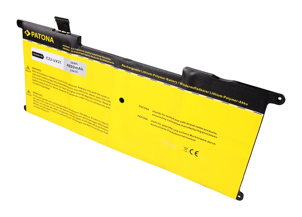 PATONA Akku für Asus UX21 Series Ultrabook UX21 UX21A UX21E UX21E DH52 C23U PATONA Akku für Asus UX21 Series Ultrabook UX21 UX21A UX21E UX21E DH52 C23U