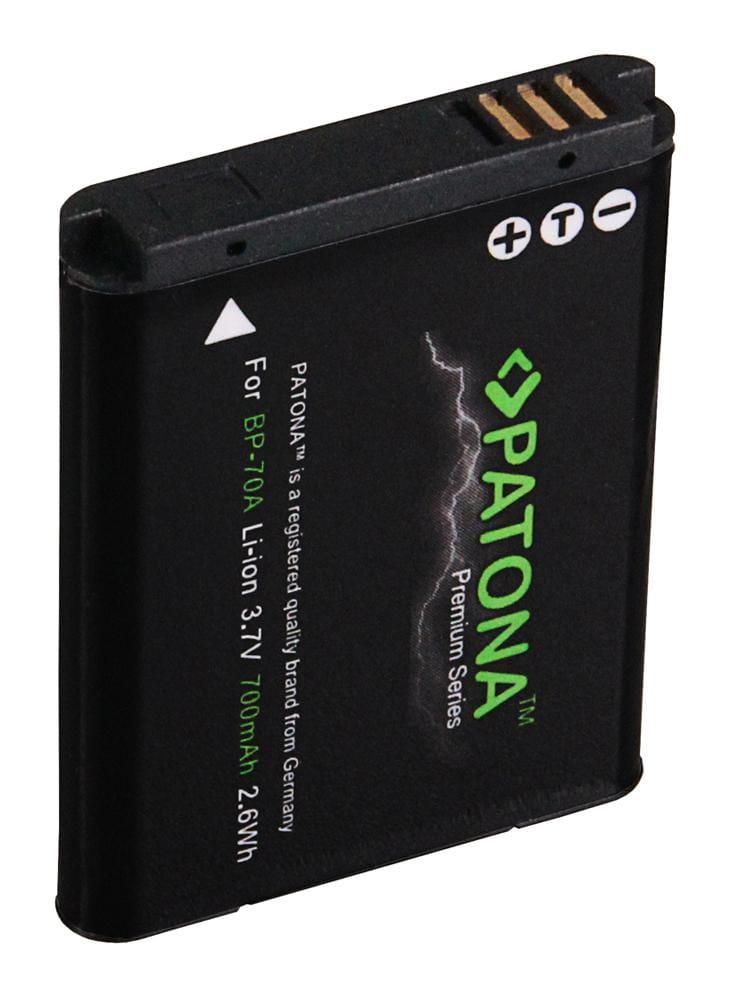 PATONA Premium Akku für Samsung ES-65 ES-70 PL-80 PL-100 BP-70A BP70A PATONA Premium Akku für Samsung ES-65 ES-70 PL-80 PL-100 BP-70A BP70A