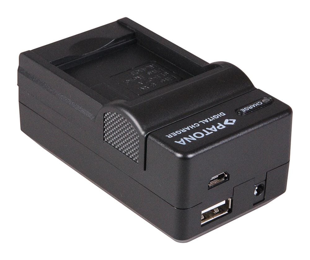 PATONA 4in1 Ladegerät für Rollei Actioncam 230 240 400 410 RL410B