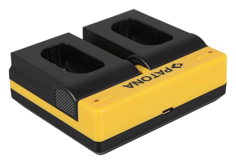 PATONA Dual Ladegerät für Panasonic DMW-BLJ31 Lumix DC-S1 DC-S1R DC-S1H