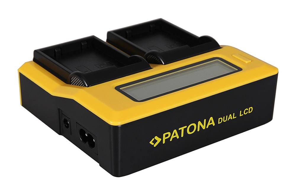 PATONA Dual LCD USB Ladegerät für Nikon ENEL15 EN-EL15