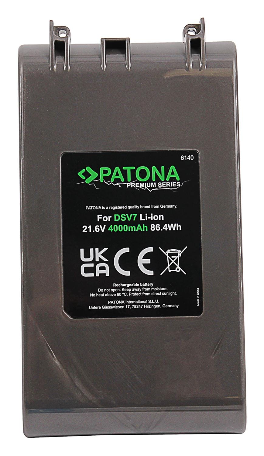 PATONA Premium Akku 4000mAh für Dyson V7 Motorkopf Trigger Tier Auto+Boot Absolut SV11 968670-02 968670-03 PATONA Premium Akku 4000mAh für Dyson V7 Motorkopf Trigger Tier Auto+Boot Absolut SV11 968670-02 968670-03