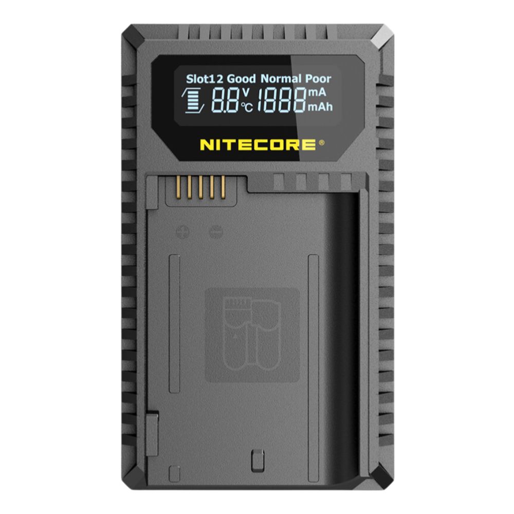 Nitecore UNK 2 Dual Slot Ladegerät für Nikon Nitecore UNK 2 Dual Slot Ladegerät für Nikon