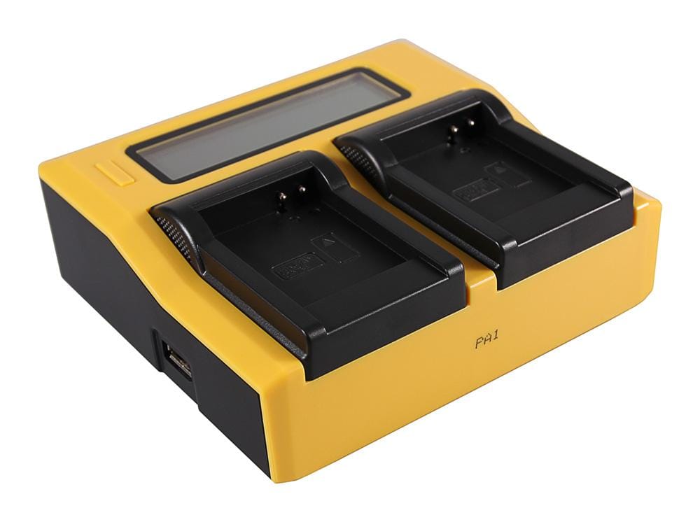 PATONA Dual LCD USB Ladegerät für Panasonic DMW-BCM13 Lumix DMCFT5 DMC-FT5 DMCFT51 DMCTS5 DMC-TS5