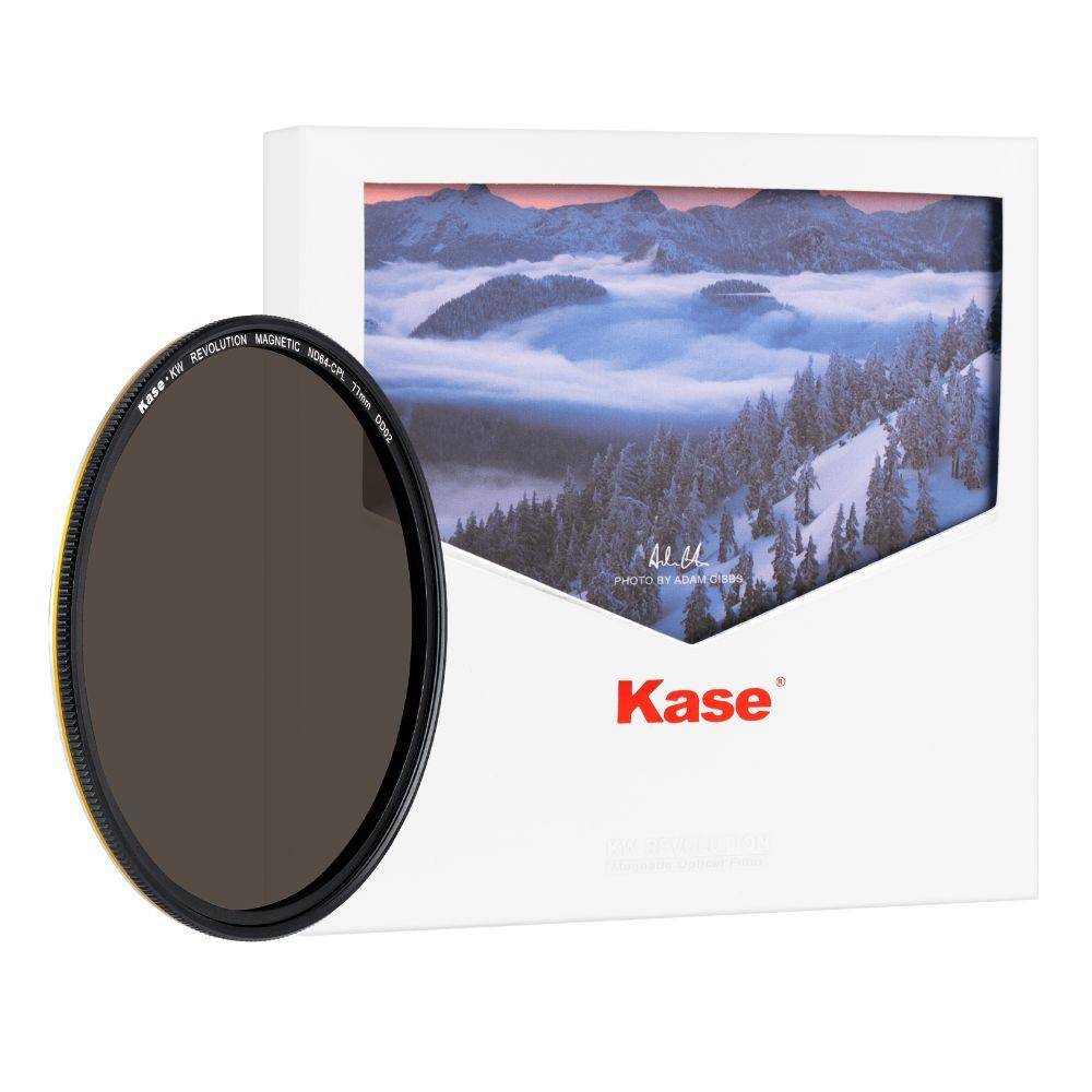KW Revolution Magnetischer ND64 6 Stop ND Filter mit Polfilter Kombifilter KW Revolution Magnetischer ND64 6 Stop ND Filter mit Polfilter Kombifilter