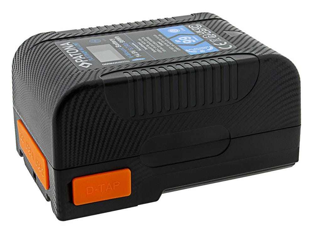 PATONA Platinum V-Mount Akku BP-99W PD65 99Wh USB-C USB-A 2x D-Tap DC-out inkl. Hardcase PATONA Platinum V-Mount Akku BP-99W PD65 99Wh USB-C USB-A 2x D-Tap DC-out inkl. Hardcase