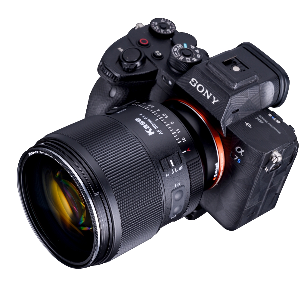 Kase 85mm F1.4 Portrait Objektiv – Nikon Z Mount mit Magnetfilter-Technologie Kase 85mm F1.4 Portrait Objektiv – Nikon Z Mount mit Magnetfilter-Technologie
