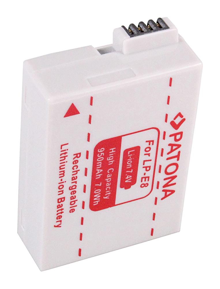 PATONA Akku für Canon LP-E8 LPE8 EOS 550D EOS 600D EOS 550 D EOS 600 D PATONA Akku für Canon LP-E8 LPE8 EOS 550D EOS 600D EOS 550 D EOS 600 D