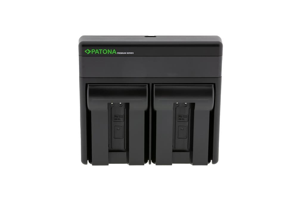 PATONA Premium Dual PD Performance Ladegerät für Canon NB-9L inkl. USB-C input/output