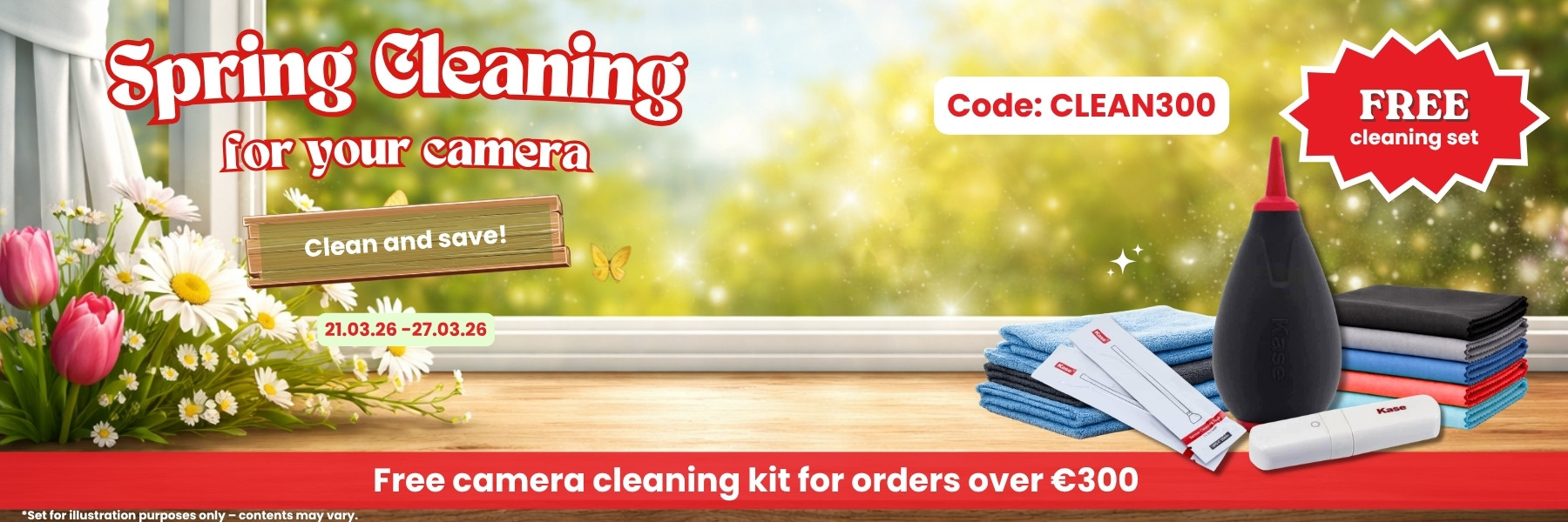 Spring cleaning promotion