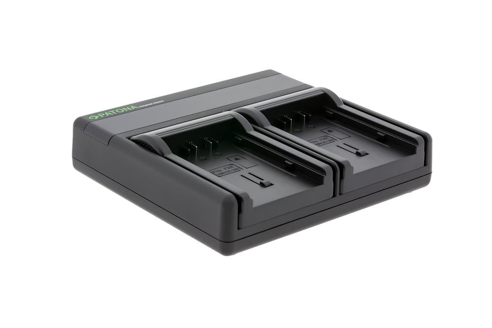 PATONA Premium Dual PD Performance Ladegerät für Panasonic VBN130 inkl. USB‑C Input Output