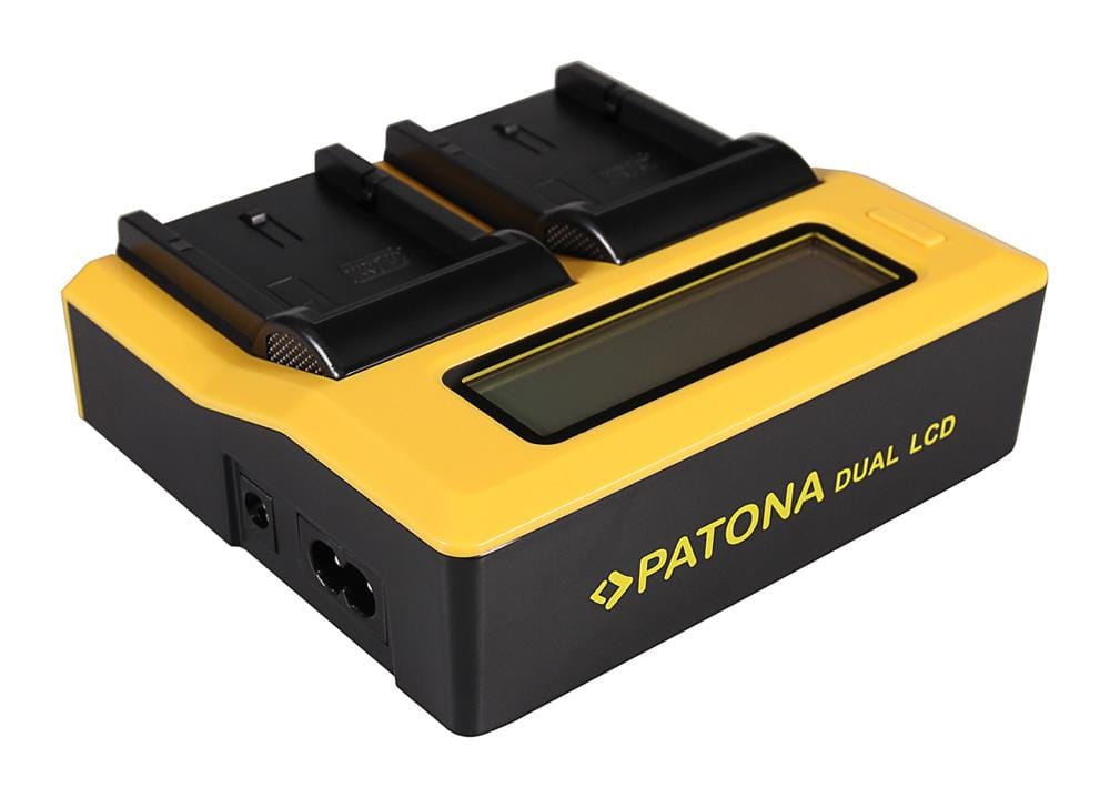 PATONA Dual LCD USB Ladegerät für Panasonic CGAS002 CGA-S002 CGAS002A CGA-S002A