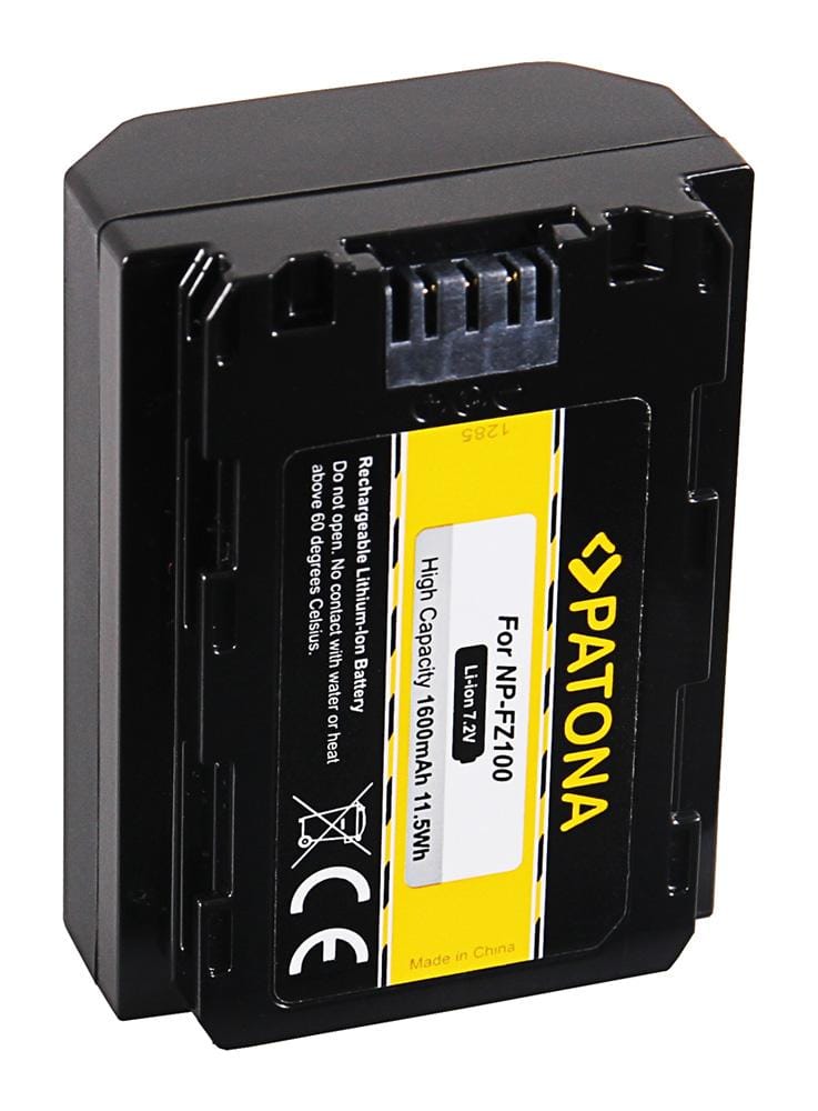 PATONA Akku für Sony NP-FZ100 Alpha 7 III Alpha 7R III Alpha 9 PATONA Akku für Sony NP-FZ100 Alpha 7 III Alpha 7R III Alpha 9