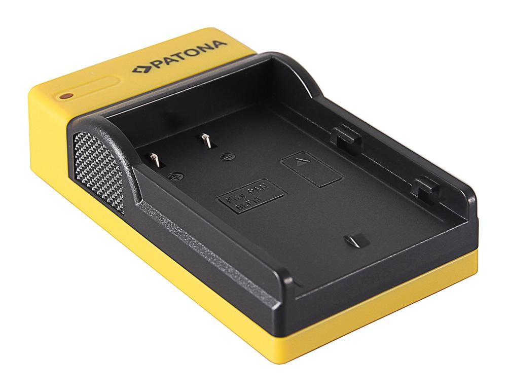 PATONA Slim Micro-USB Ladegerät für Panasonic BLF19E DMWBLF19 DMW-BLF19