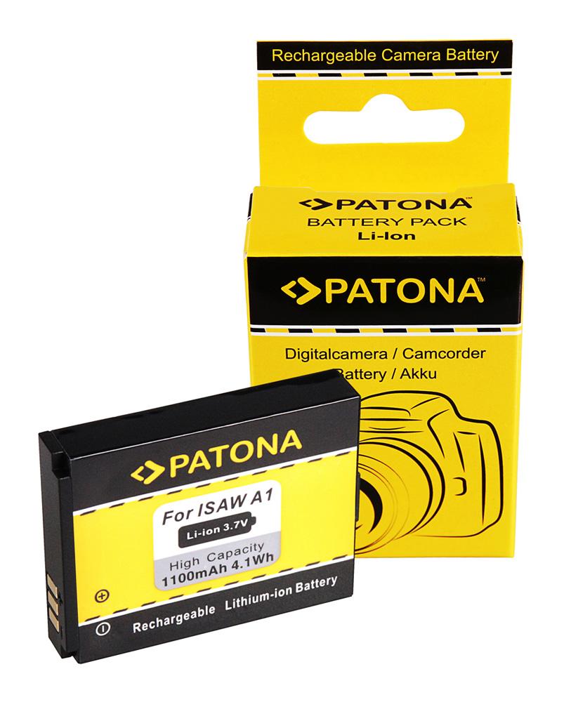 PATONA Akku für Actionpro X7 ISAW A1 A2 A3 ISAW Advance Extreme 083443A