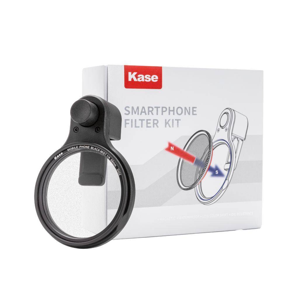 Smartphone Magnetischer Black Mist 1/4 Filter 58mm mit Magnetischem Clip Smartphone Magnetischer Black Mist 1/4 Filter 58mm mit Magnetischem Clip