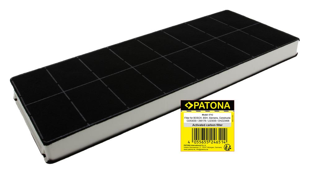 PATONA Filter für Dunstabzugshaube Bosch BSH Constructa Siemens CD53030 296178 LI23030 DHZ23406 PATONA Filter für Dunstabzugshaube Bosch BSH Constructa Siemens CD53030 296178 LI23030 DHZ23406