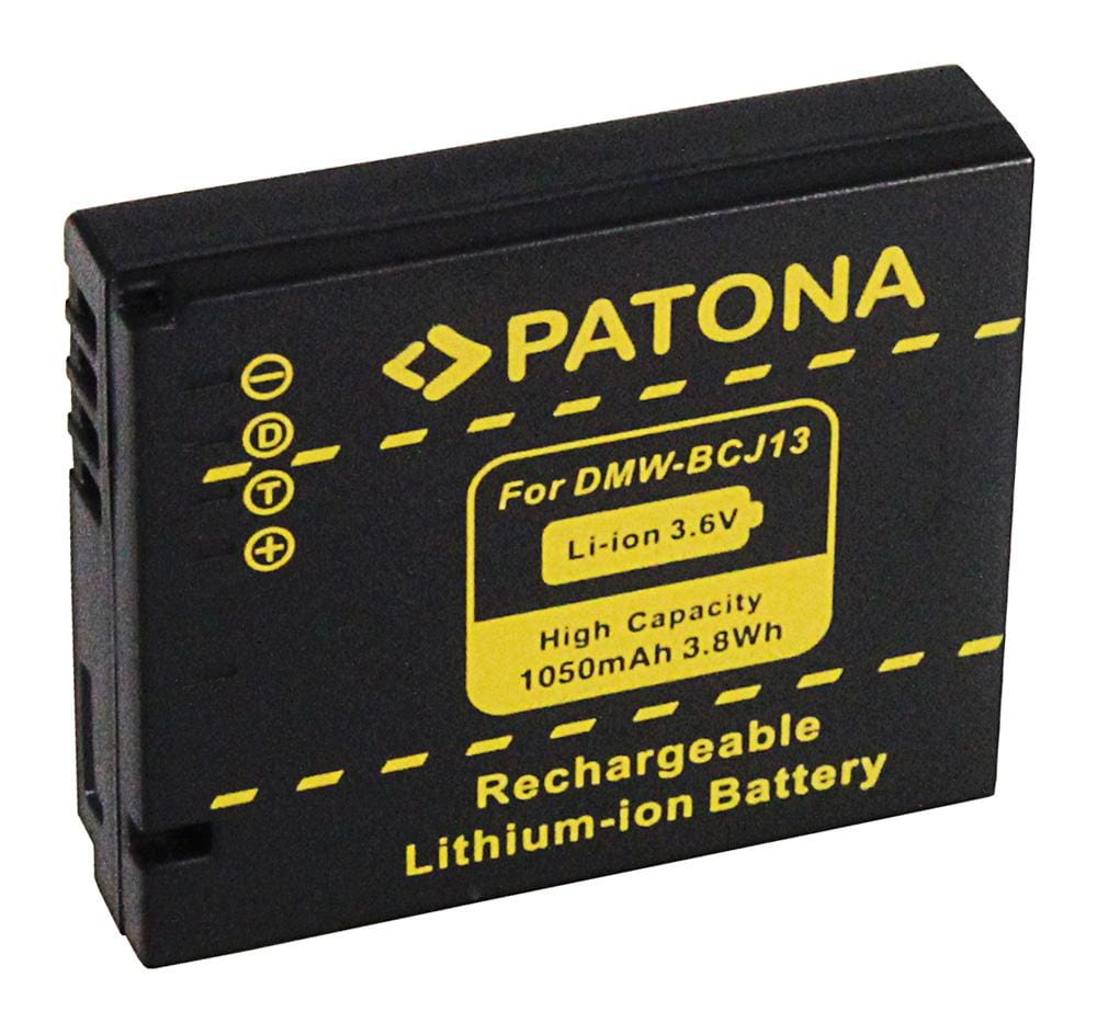 PATONA Akku für Panasonic BCJ13 DMW-BCJ13 BCJ13E LX-5 LX5 *INFO-CHIP* PATONA Akku für Panasonic BCJ13 DMW-BCJ13 BCJ13E LX-5 LX5 *INFO-CHIP*
