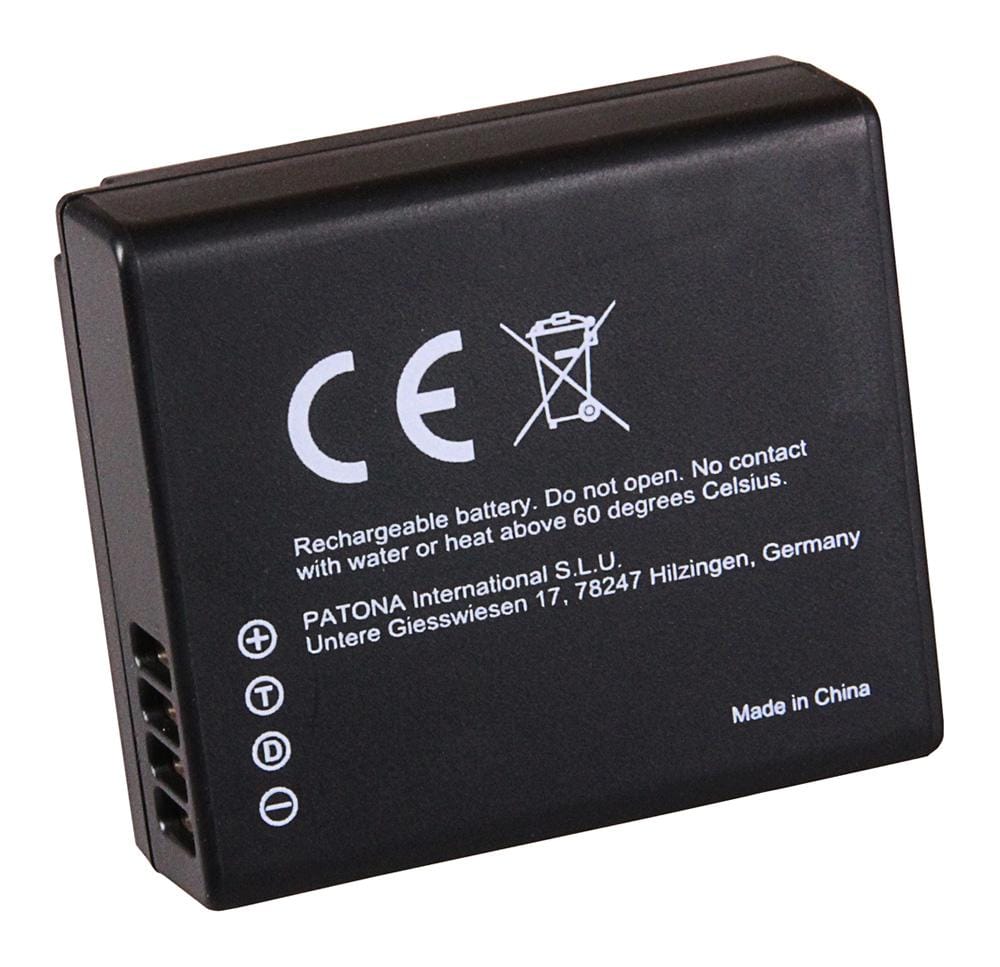 PATONA Premium Akku für Panasonic DMC-GF6 DMW-BLG10 CS-BLG10MC