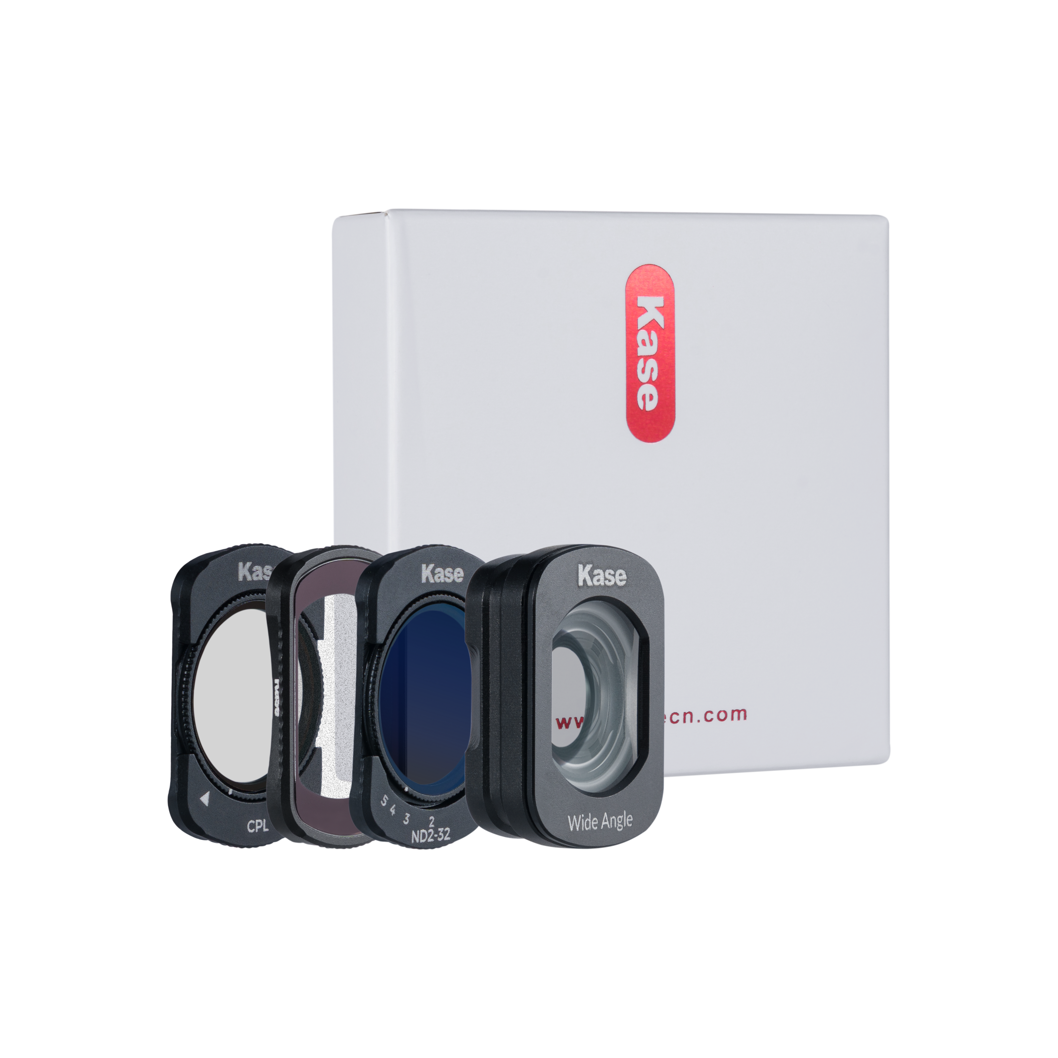 DJI Osmo Pocket 4 4in1 Filter Set CPL + Black Mist 1/4 + Vario ND 2-32 + Weitwinkelvorsatz