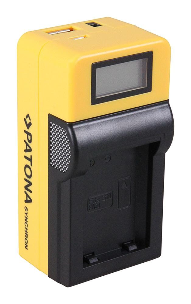 PATONA Synchron USB Ladegerät für Sony NP-FW50 NEX 5A RX1R III DSC-RX1RM3 mit LCD-Display PATONA Synchron USB Ladegerät für Sony NP-FW50 NEX 5A RX1R III DSC-RX1RM3 mit LCD-Display