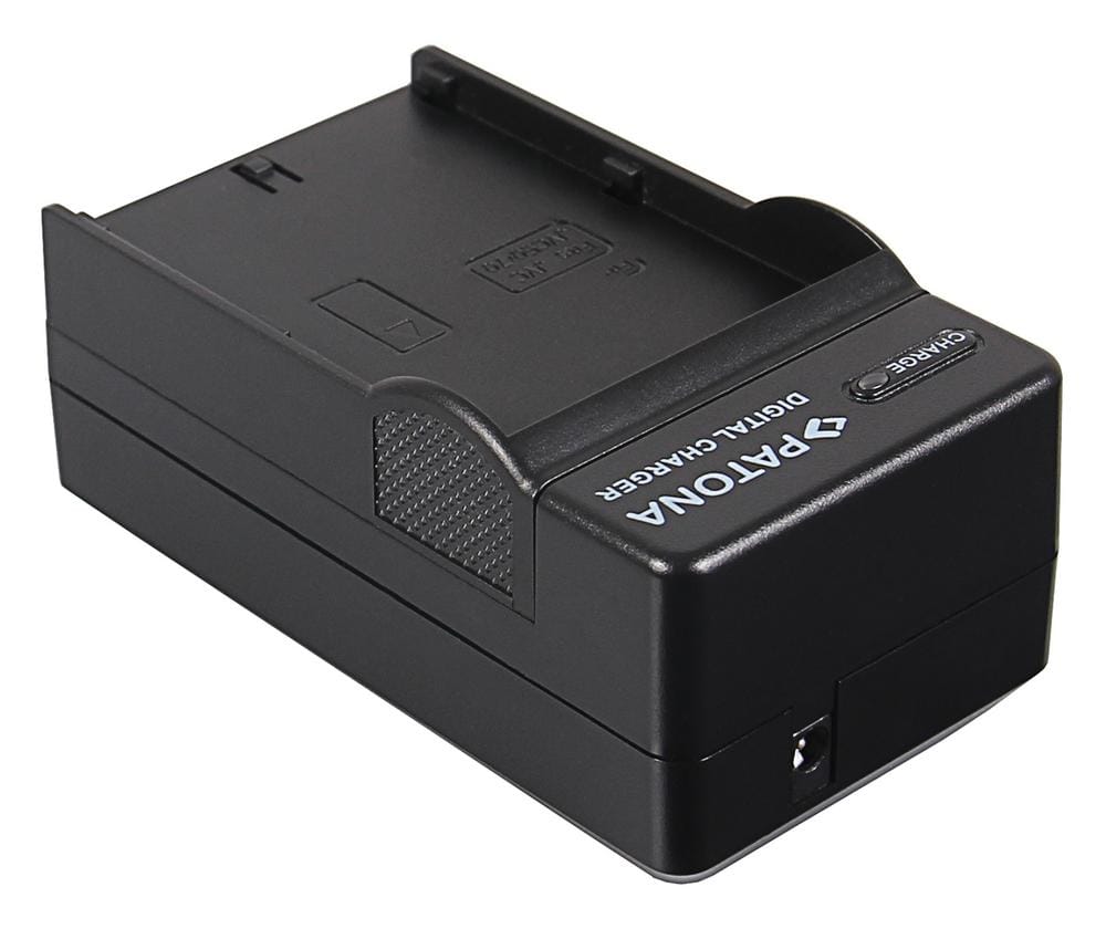 PATONA 2in1 Ladegerät für JVC SSL-75 SSL-JVC50 SSL-JVC75 HM600 HM650